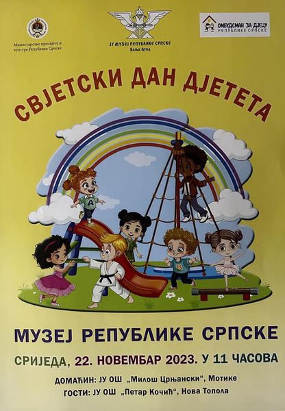 Međunarodni dan prava djeteta u Muzeju Republike Srpske.